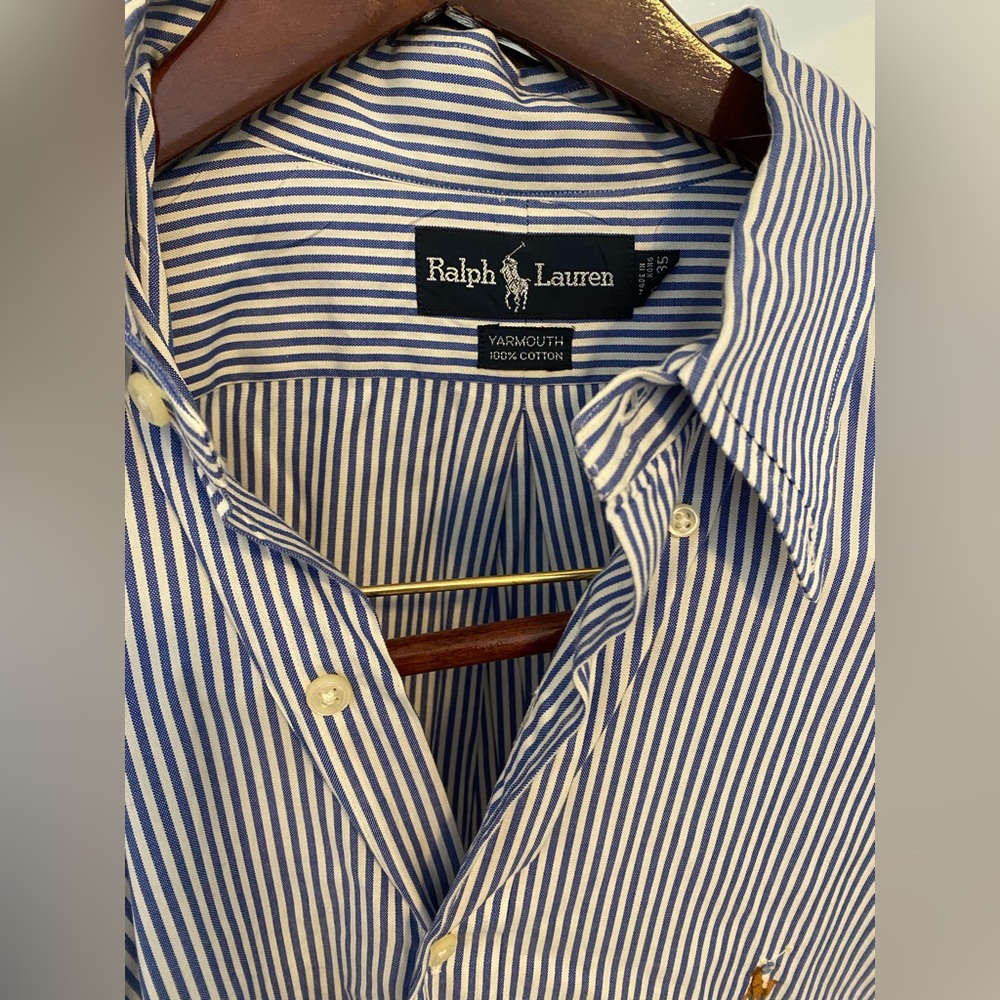 Polo Ralph Lauren striped men’s dress shirt